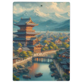 古都奈良 クリップボード (裏面)