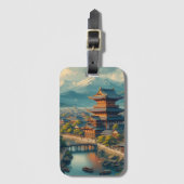 古都奈良 ラゲッジタグ (正面縦)