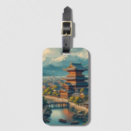 古都奈良 ラゲッジタグ (正面縦)