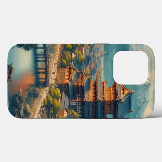 古都奈良 Case-Mate iPhoneケース (裏面 (横))