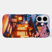 古都日本の桜夜 Case-Mate iPhoneケース (裏面 (横))