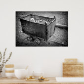 古鉱石カート ポスター (キッチン)