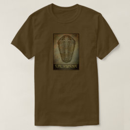 古風なカリメネ・セピア三葉虫 Tシャツ