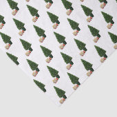 古風なクリスマスシーンホワイト 薄葉紙 (詳細)