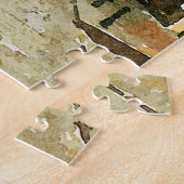 古風なシティ通りアフターザレイン ジグソーパズル (側面)