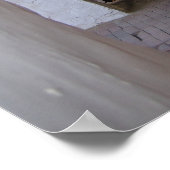 古風な路地 ポスター (角)