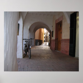 古風な路地 ポスター