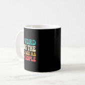 古風変わり人と同じ年おもしろい齢 コーヒーマグカップ (正面左)