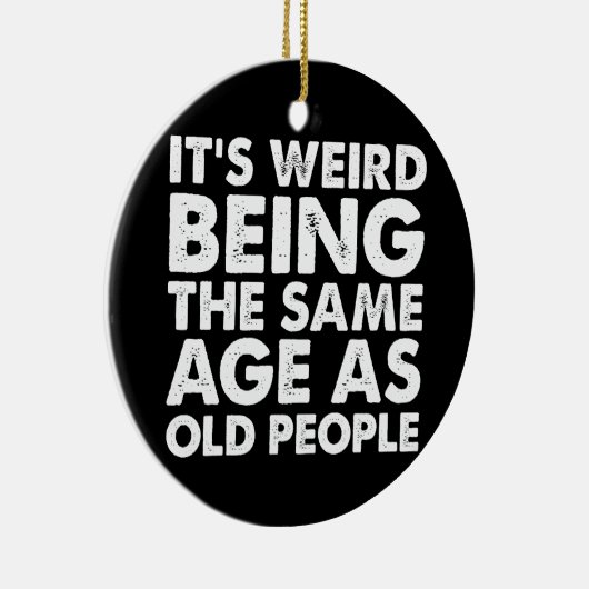 古風変わり人と同じ年 セラミックオーナメント (右)