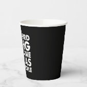 古風変わり人と同じ年 紙コップ (左)