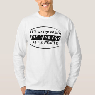 古風変わり老Tシャツと同じ年齢である Tシャツ