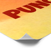 句読点の数：デーブ食べーす。 ポスター (角)