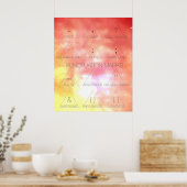 句読点の文字モダンポスター ポスター (キッチン)