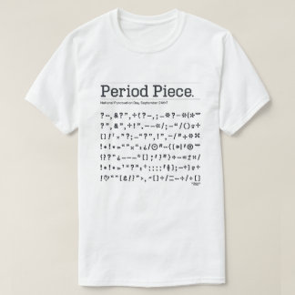 句読点の日 Tシャツ