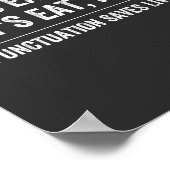 句読点の生救き ポスター (角)