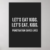 句読点の生救き ポスター (正面)