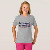 句読点は命を救う Tシャツ (正面フル)