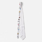 句読点タイ ネクタイ (裏面)