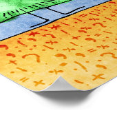 句読点 ポスター (角)