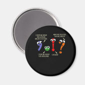 句読点（英語）先生生 マグネット (正面/裏面)