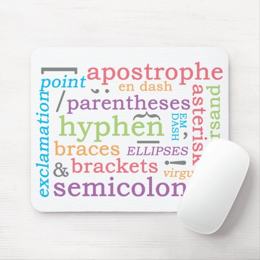 句読点II マウスパッド (マウス)