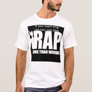 叩く音-単語より多く Tシャツ