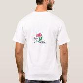 叫ばないで下さい。 信頼を持って下さい Tシャツ (裏面)