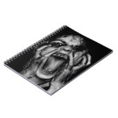 叫びのカスタムのノート ノートブック (左側)