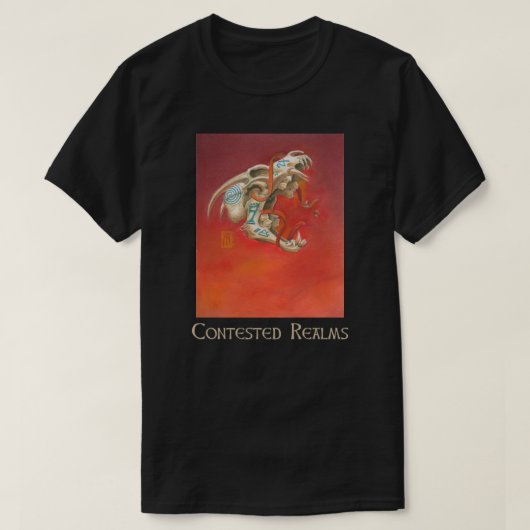 叫びのドクロ Tシャツ (デザイン正面)