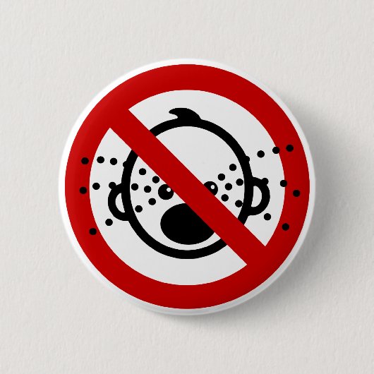 叫びのベビーの⚠タイ空港印の⚠無し 缶バッジ (正面)