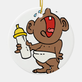 叫びの哺乳瓶 セラミックオーナメント