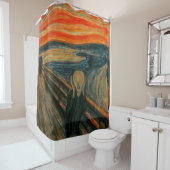 叫びの絵画のシャワー・カーテン シャワーカーテン (インサイチュ)