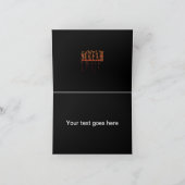 叫びの血ハロウィン カード (内部)