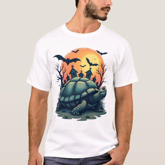 叫びの貝殻タートル Tシャツ (正面)