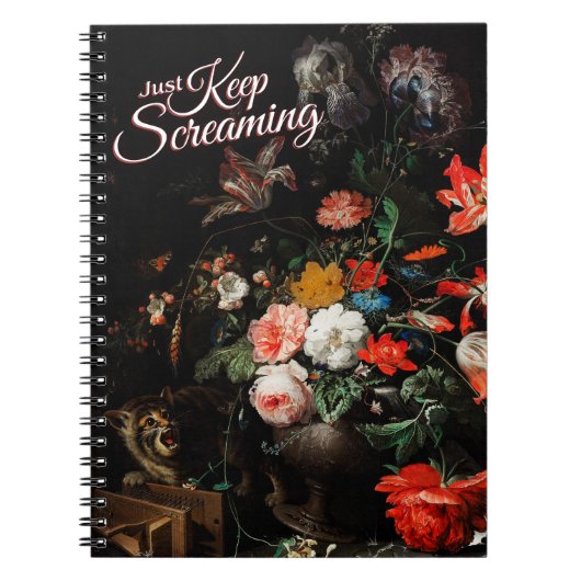 叫び保過ぎ ノートブック (正面)