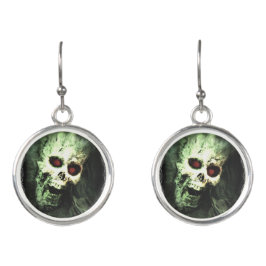 叫び声のスカルハロウィーン イヤリング