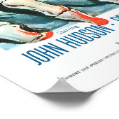 叫び声のスカル – ホラークラシックムービー ポスター (角)