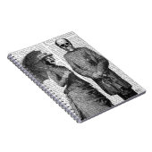 叫び声の女性とスカル ノートブック (右側)