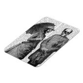 叫び声の女性とスカル マグネット (左側)