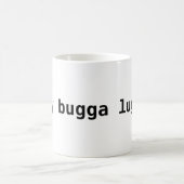 叫び声のbuggaのラグナット! コーヒーマグカップ (中央)
