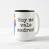 叫び声私谷のmadres! ツートーンマグカップ (正面右)