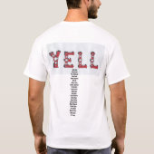 叫び声2002年 Tシャツ (裏面)