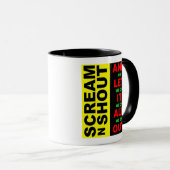 叫び声N叫び声 マグカップ (正面右)