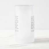 叫び声Se Bebe Mañana Tambien フロストグラスビールジョッキ (中央)