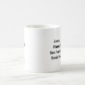 叫び声T Dooのマグ"Drinkie Poo " コーヒーマグカップ (中央)