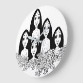 叫び救済2. ラージ壁時計 (傾斜)