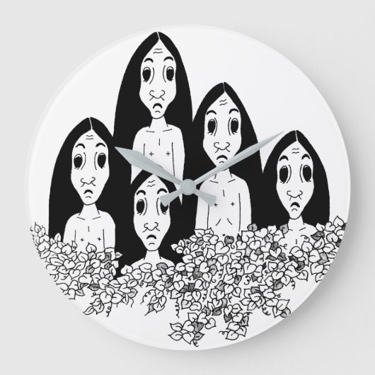 叫び救済2. ラージ壁時計 (正面)