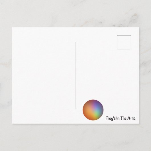 叫び石 ポストカード (裏面)