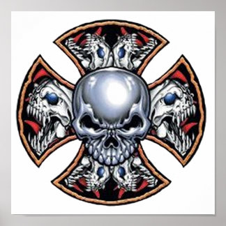 叫び鉄スカル ポスター