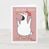 叫び鶏 カード (正面)